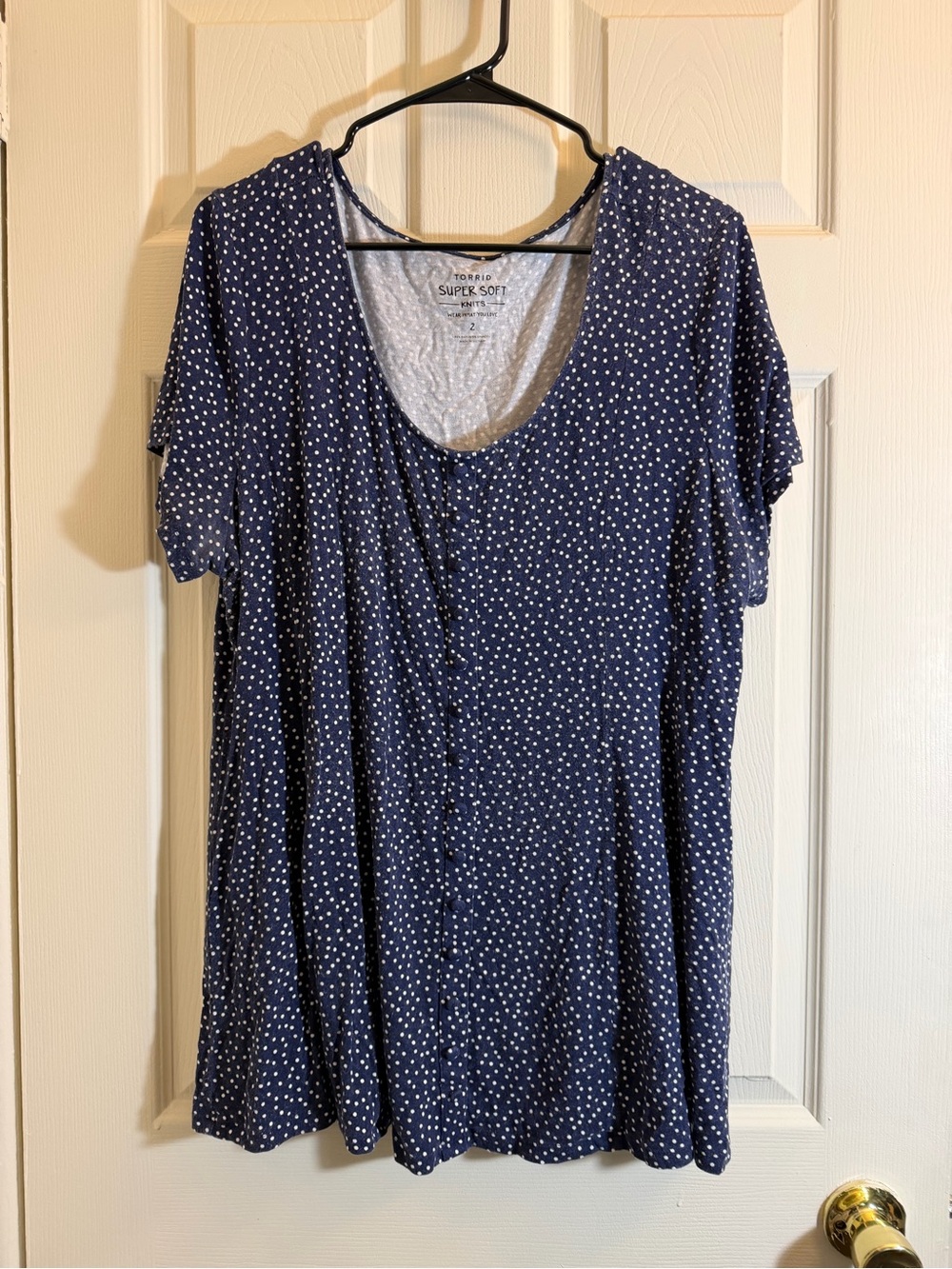 So Soft Polka Dot Blouse